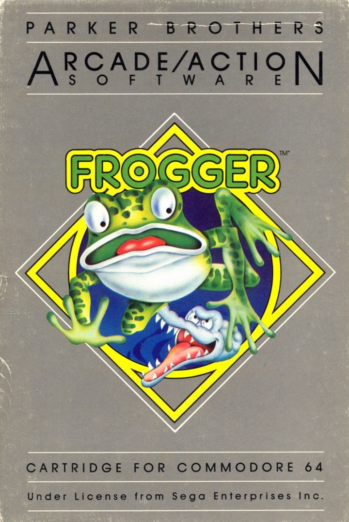 Cover art for Frogger