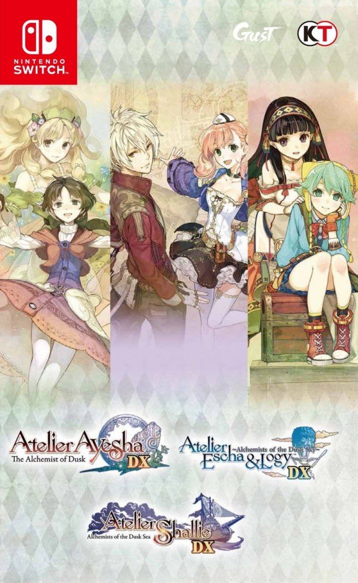 Cover art for Atelier Dusk Trilogy Deluxe Pack
