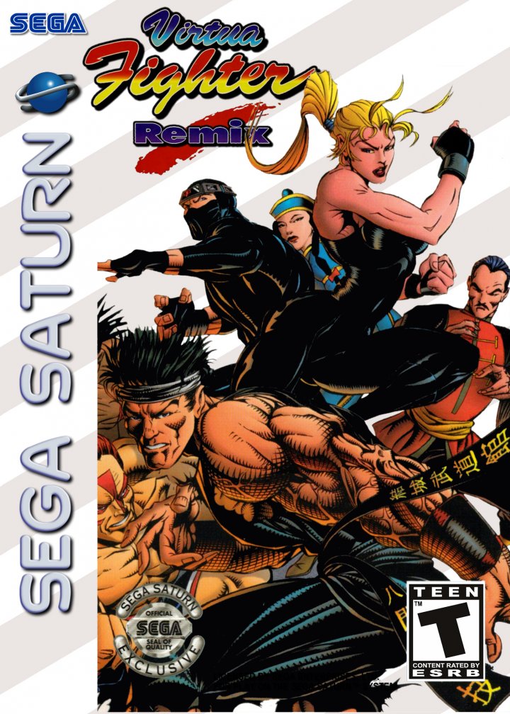 Cover art for Virtua Fighter Remix