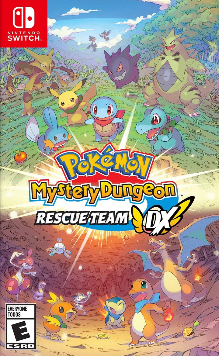 Pokemon Mystery Dungeon: Rescue Team DX | (Used - Loose) (Nintendo Switch)