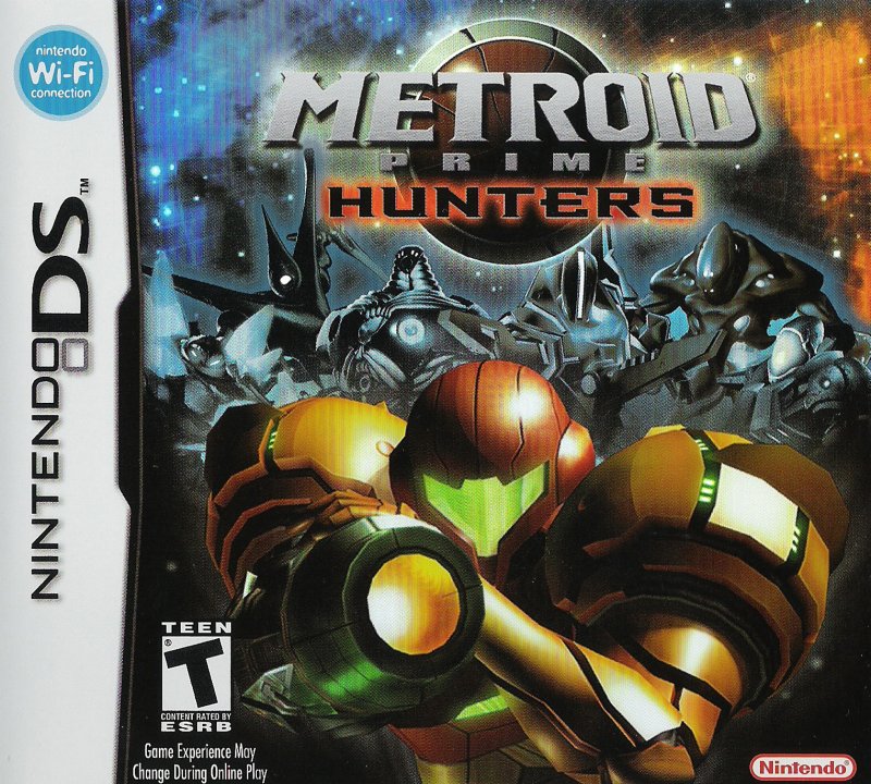 Cover art for Metroid Prime Hunters