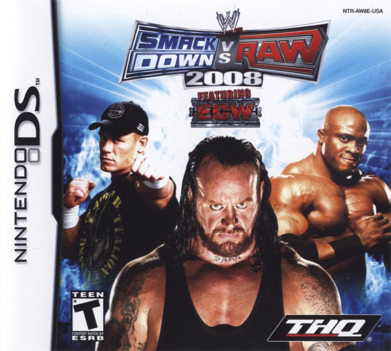 Nintendo Ds Wwe Smackdown Vs Raw 08 The Schworak Site