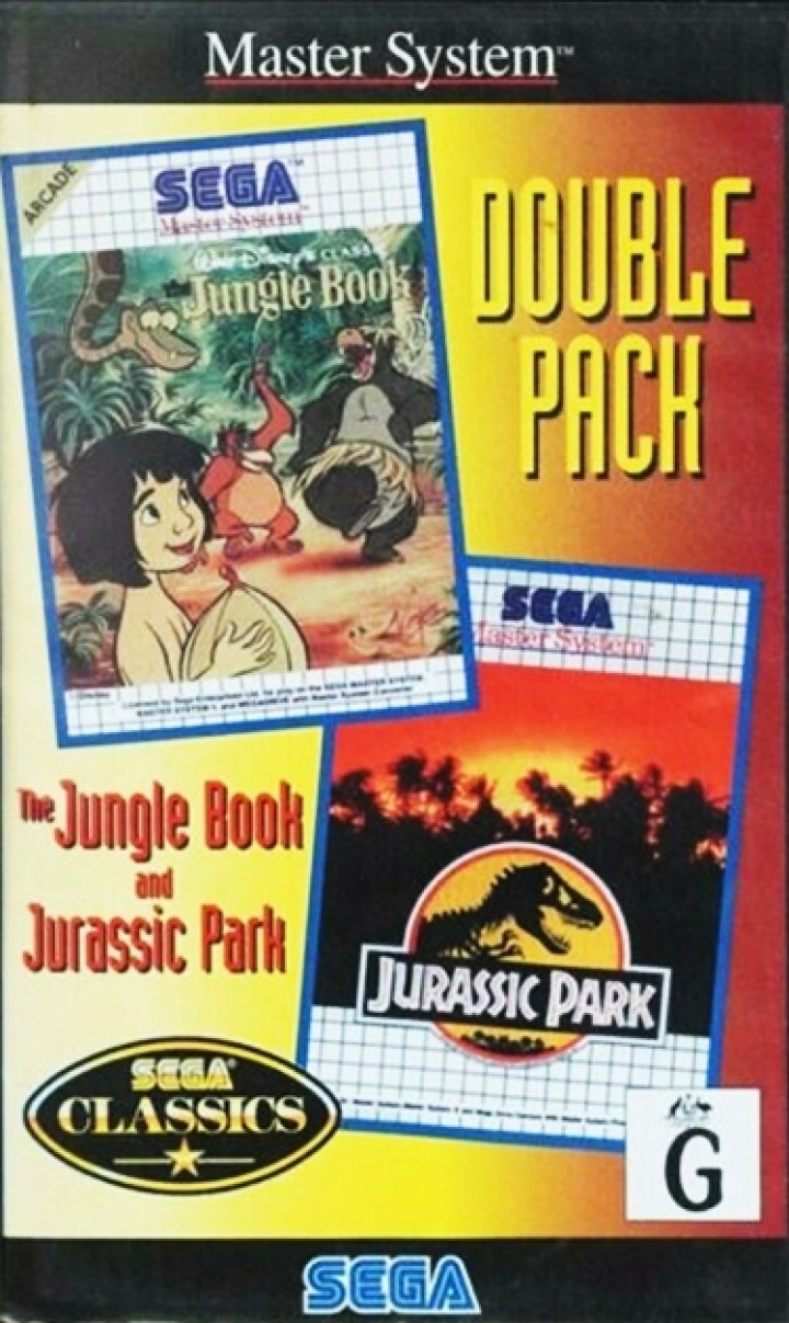 The Jungle Book and Jurassic Park Double Pack (Australia)