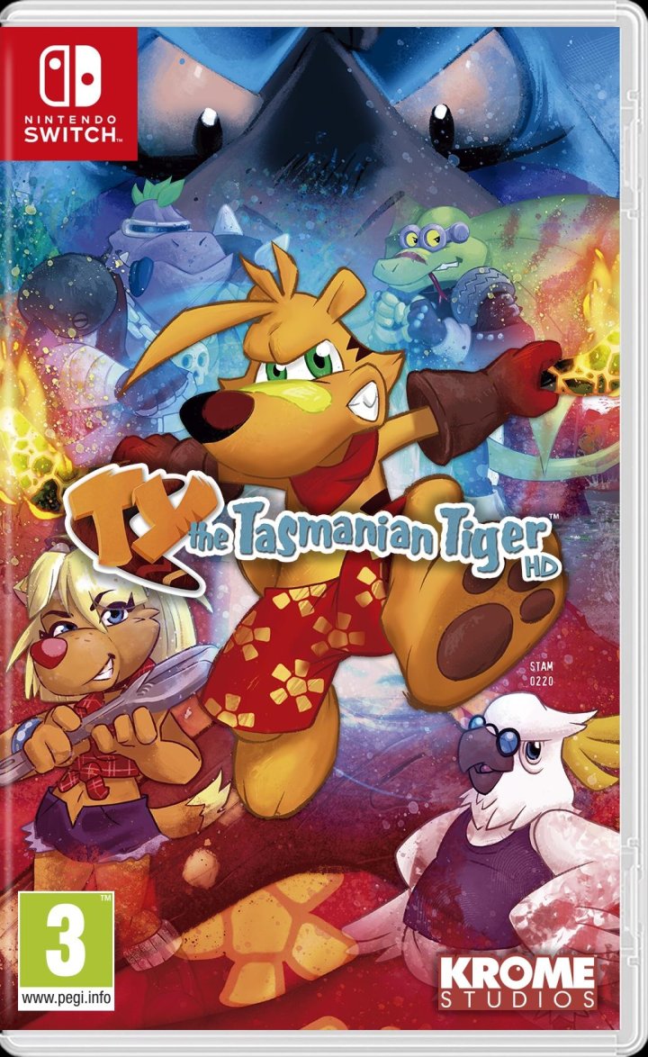 Cover art for Ty the Tasmanian Tiger HD