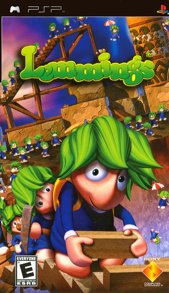 Cover art for Lemmings