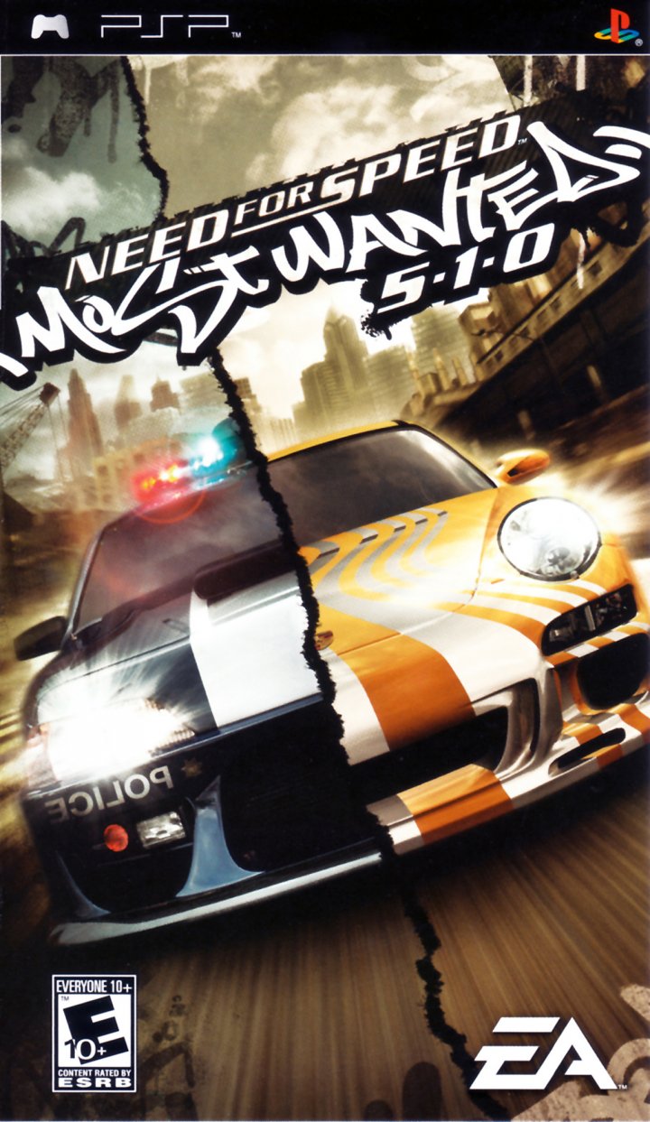 Need for Speed Most Wanted 5-1-0 | (Used - Complete) (PSP)