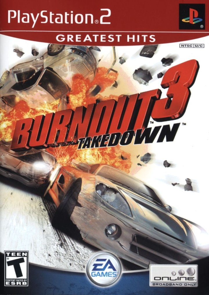 Burnout 3 Takedown [Greatest Hits] | (Used - Loose) (Playstation 2)