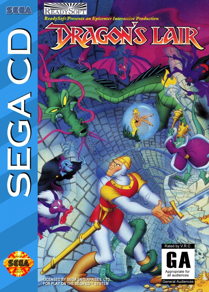 Cover art for Dragon's Lair