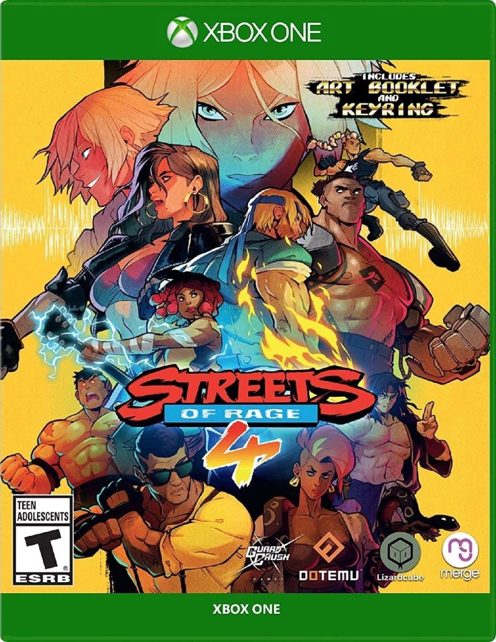 Cover art for Streets of Rage 4