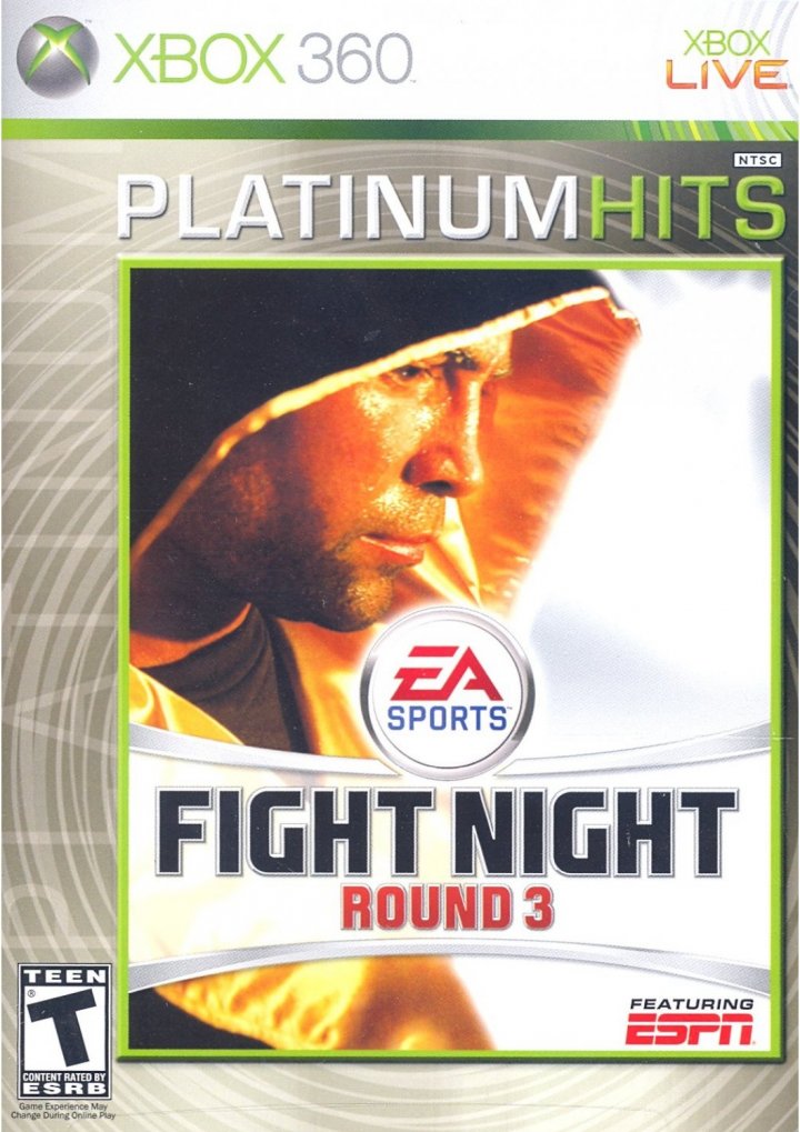 Fight Night Round 3 [Platinum Hits] | (Used - Loose) (Xbox 360)
