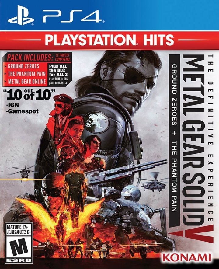 Metal Gear Solid V The Definitive Experience [Playstation Hits] | (Used - Complete) (Playstation 4)
