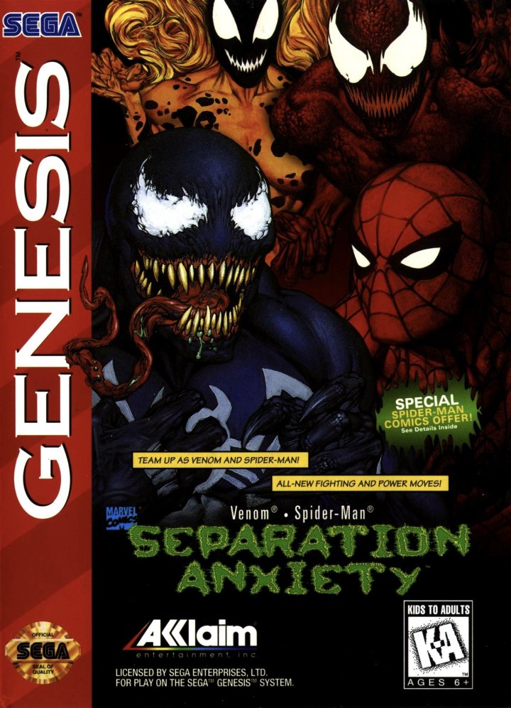 Venom / Spider-Man: Separation Anxiety