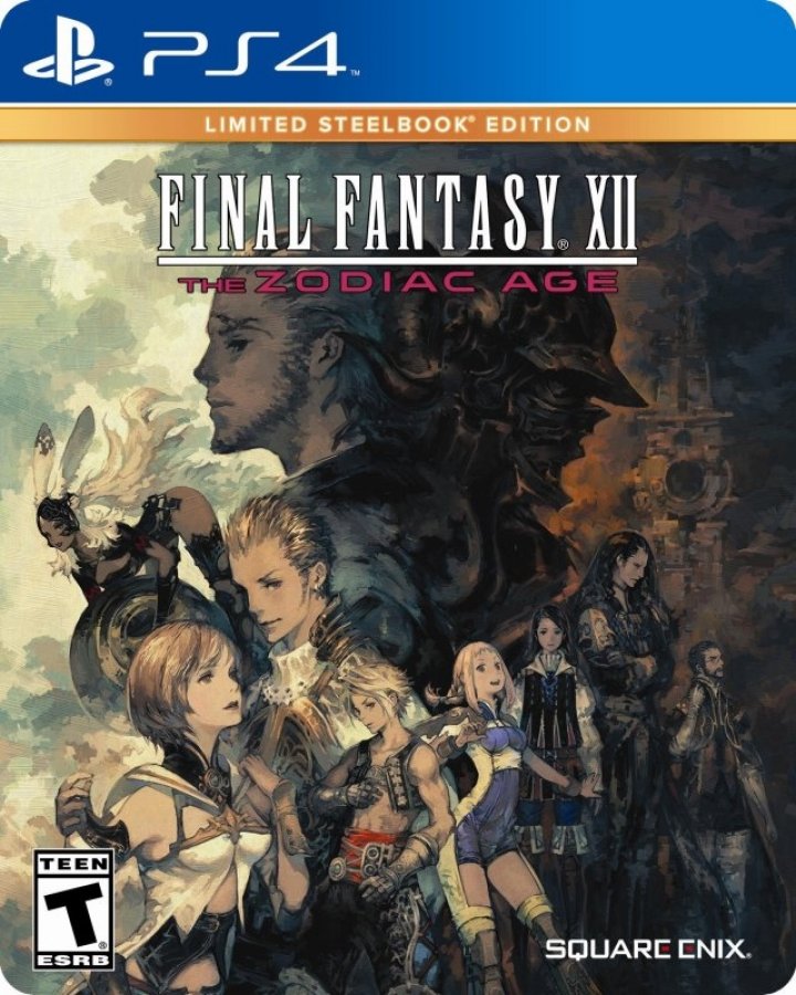 Final Fantasy XII: The Zodiac Age [Limited Steelbook Edition] | (Used - Complete) (Playstation 4)
