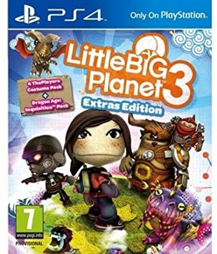 Cover art for LittleBigPlanet 3