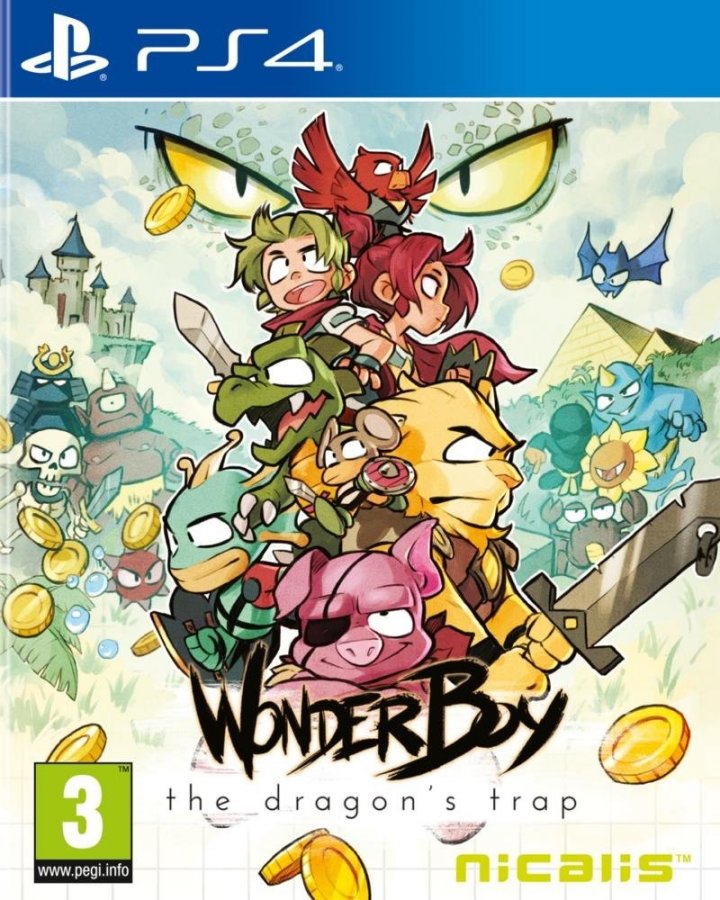 Cover art for Wonder Boy: The Dragon's Trap