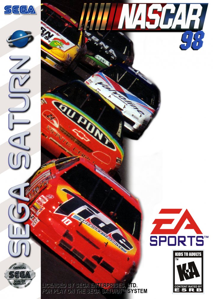 Cover art for NASCAR 98