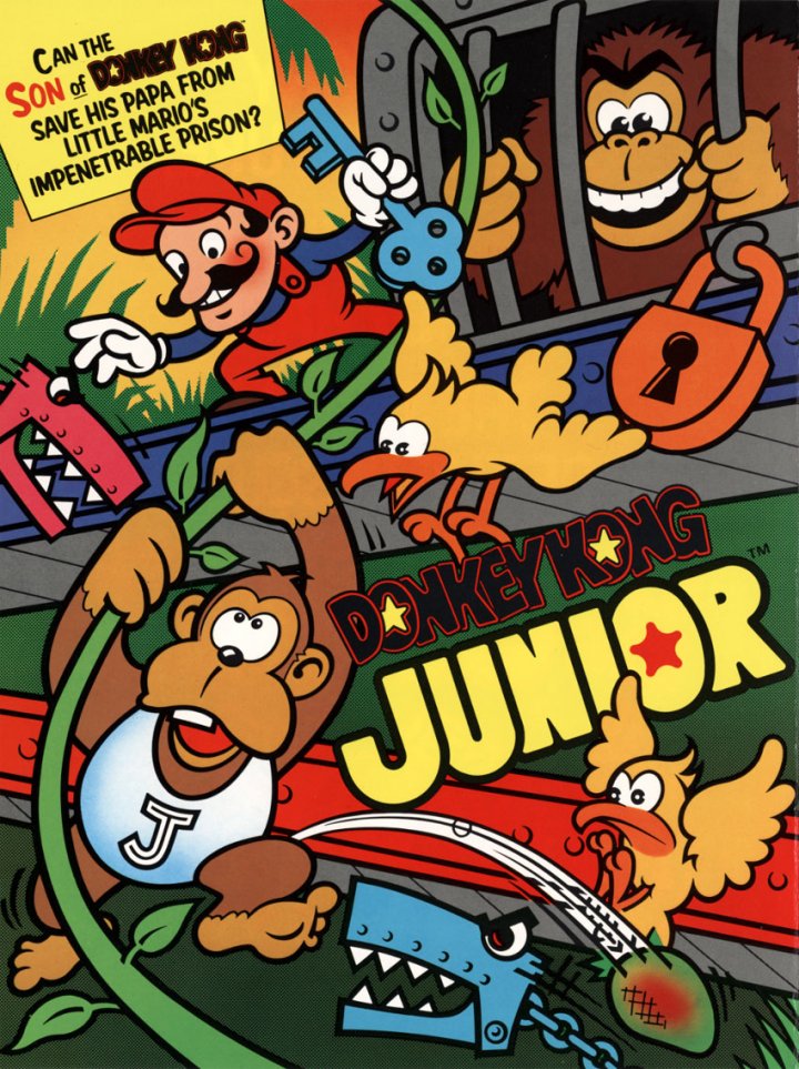 Cover art for Donkey Kong Jr