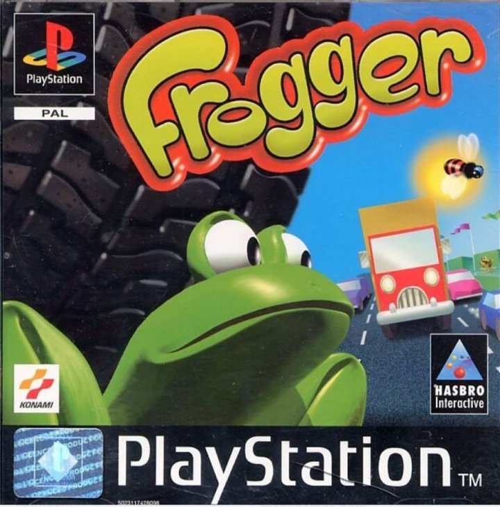 Cover art for Frogger