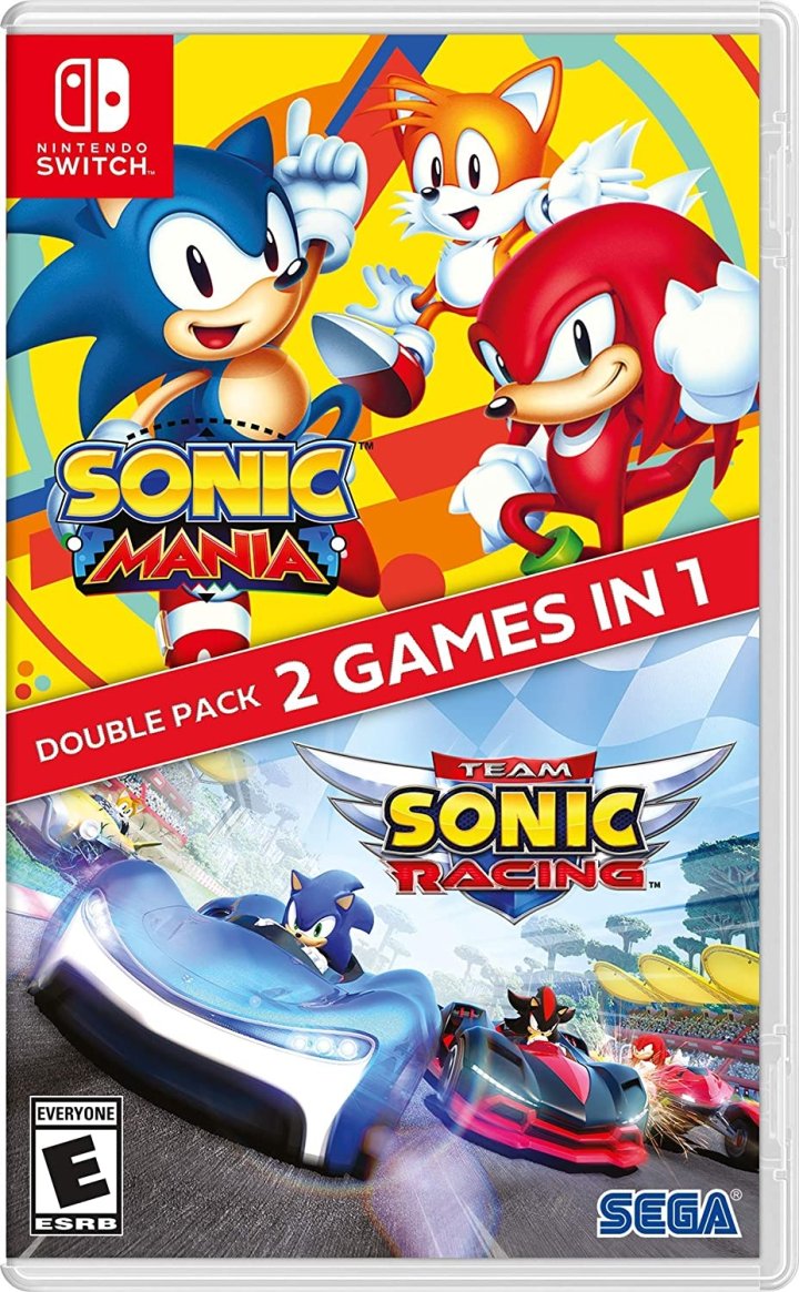 Cover art for Sonic Mania + Team Sonic Racing Double Pack