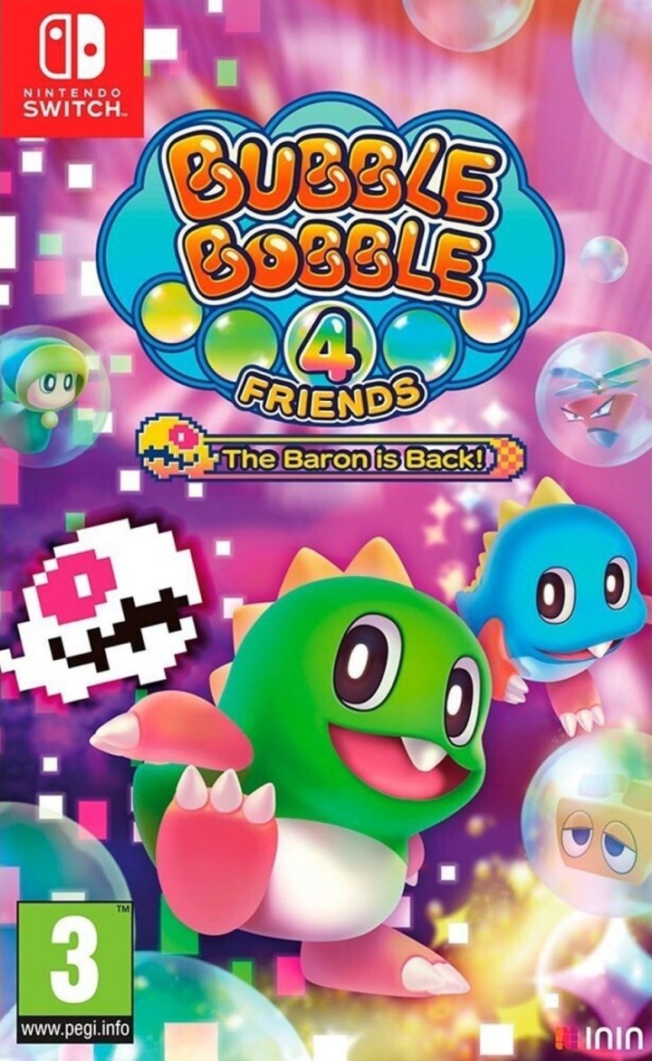 Cover art for Bubble Bobble 4 Friends: The Baron is Back