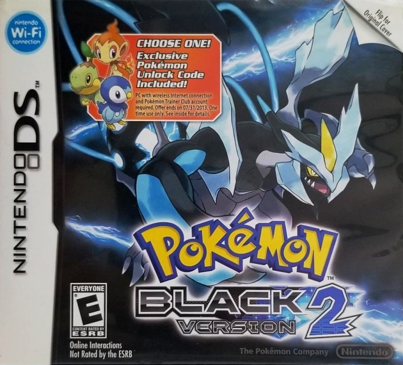 Cover art for Pokemon Black Version 2
