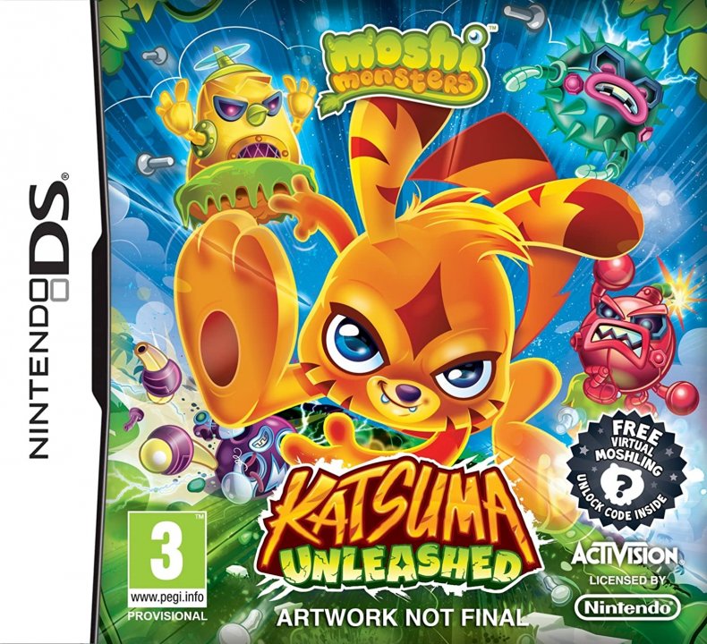 Moshi Monsters: Katsuma Unleashed | (Used - Loose) (Nintendo DS)