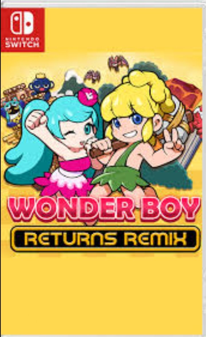 Cover art for Wonder Boy Returns Remix