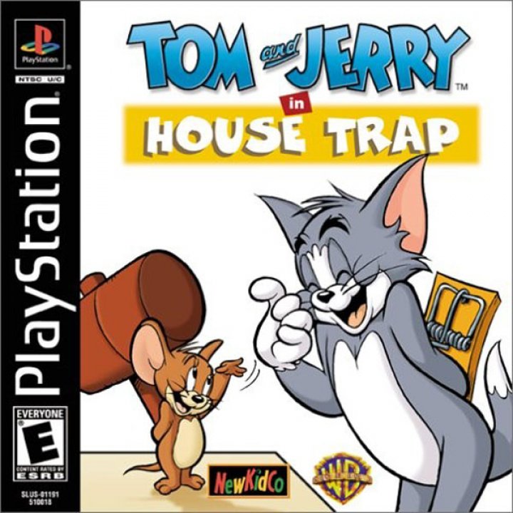 tom and jerry trap house playset