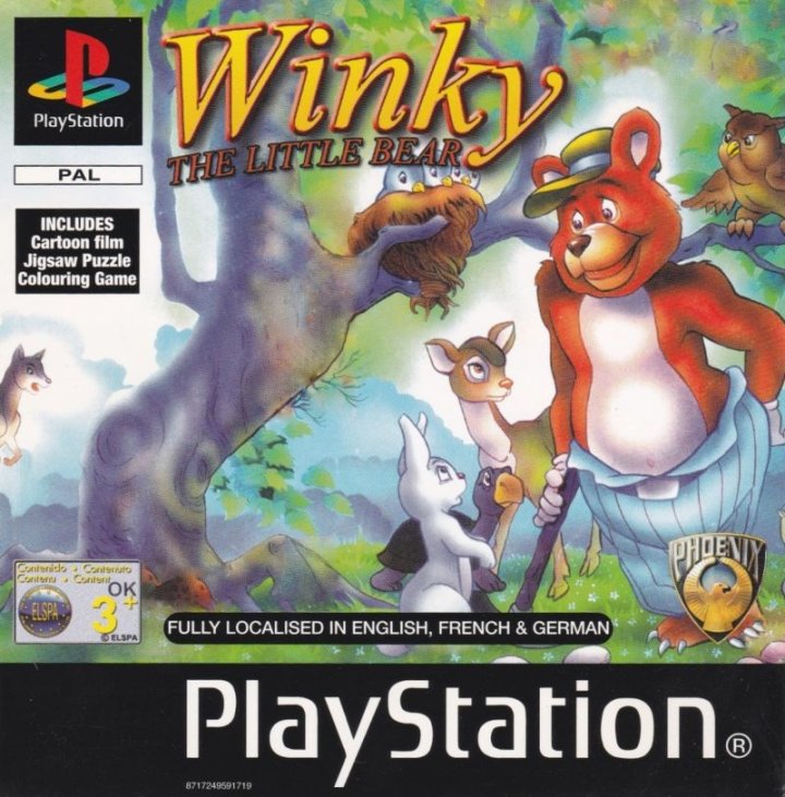 Cover art for Winky the Little Bear
