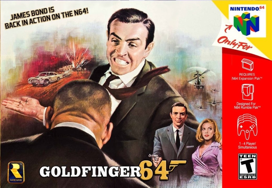 Gold finger 64