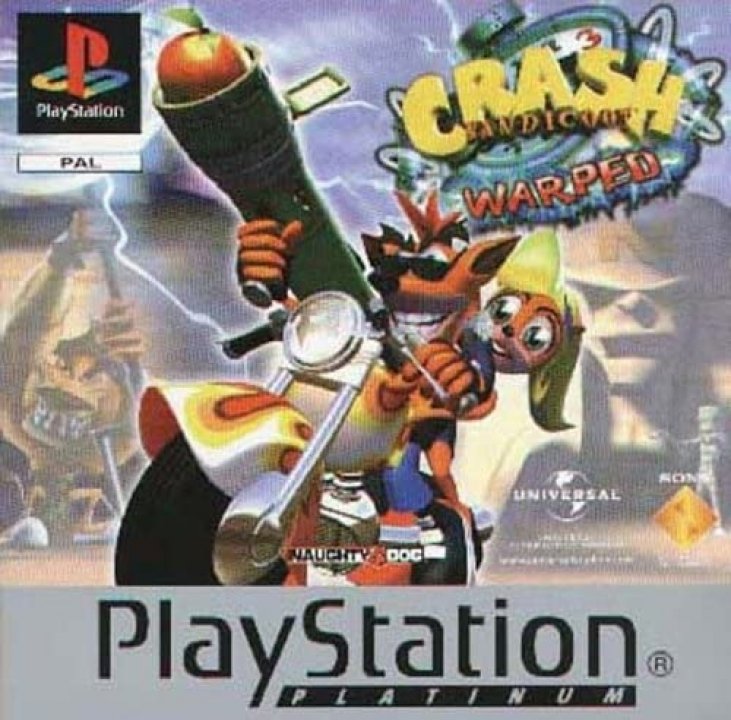 Crash Bandicoot 3 Warped [Platinum] cover