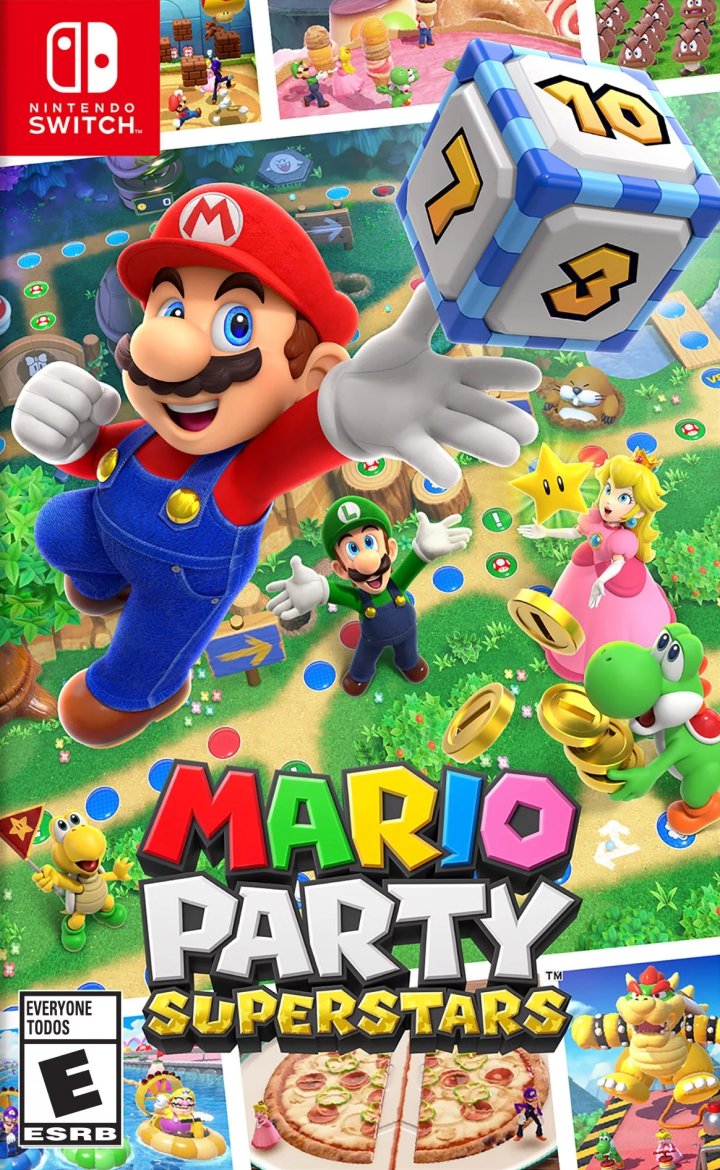 Cover art for Mario Party Superstars