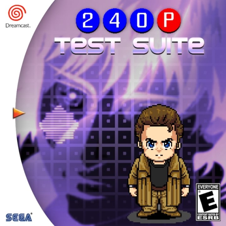 240p TestSuite Dreamcast