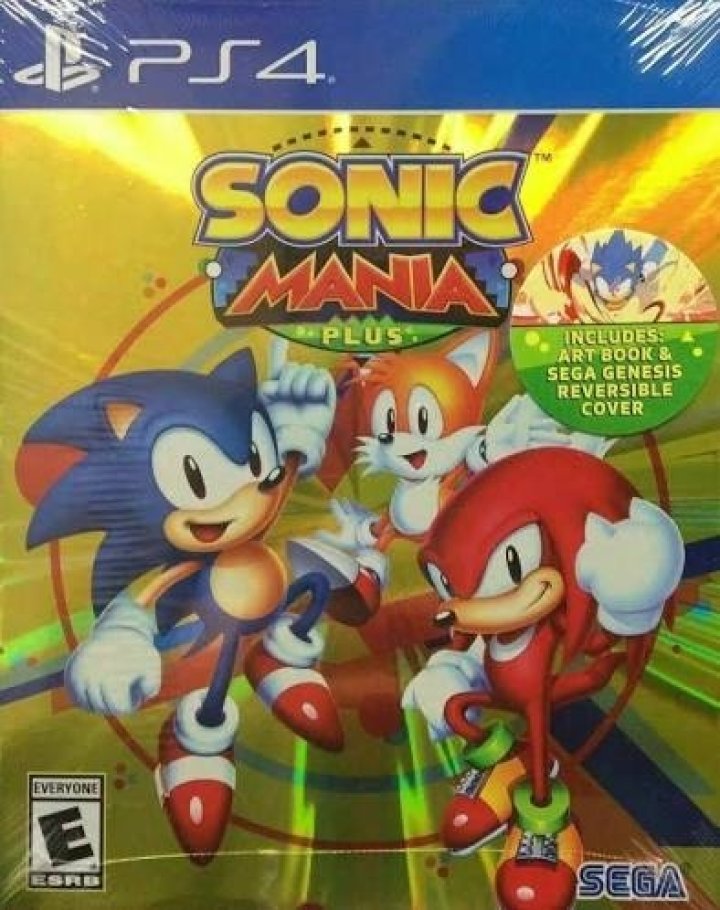 Sonic Mania Plus [Artbook Edition] | (Used - Complete) (Playstation 4)