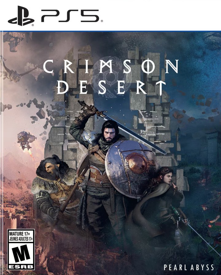 Copertina di Crimson Desert
