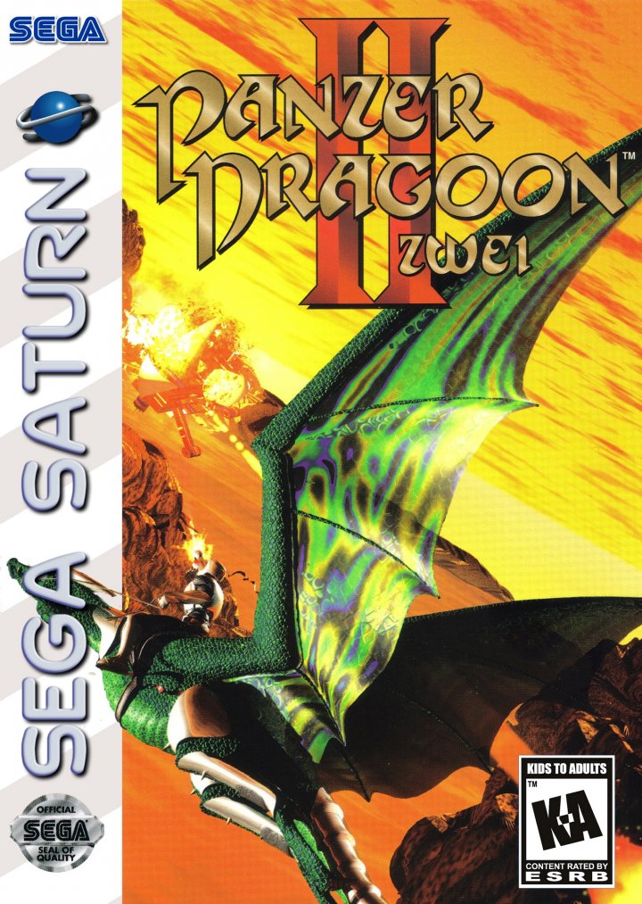 Panzer Dragoon II Zwei | (Used - Loose) (Sega Saturn)