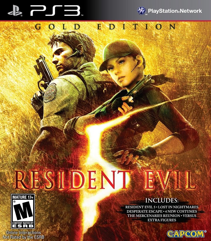 Resident Evil 5 [Gold Edition] | (Used - Loose) (Playstation 3)
