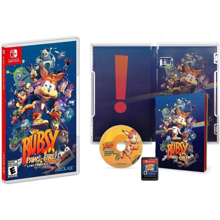 Cover art for Bubsy Paws on Fire