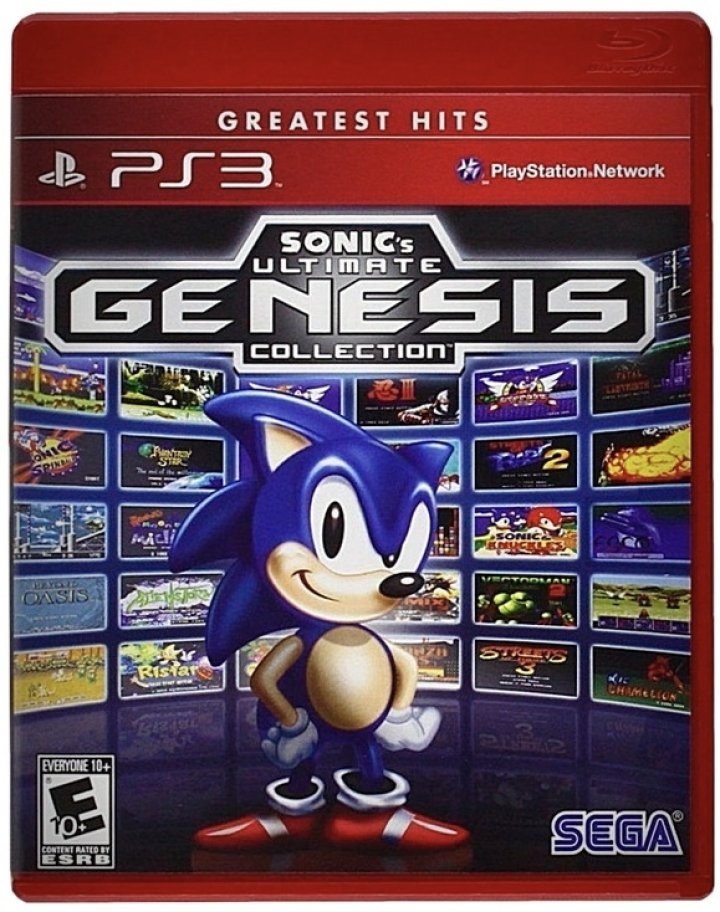 Sonic's Ultimate Genesis Collection [Greatest Hits] | (Used - Complete) (Playstation 3)