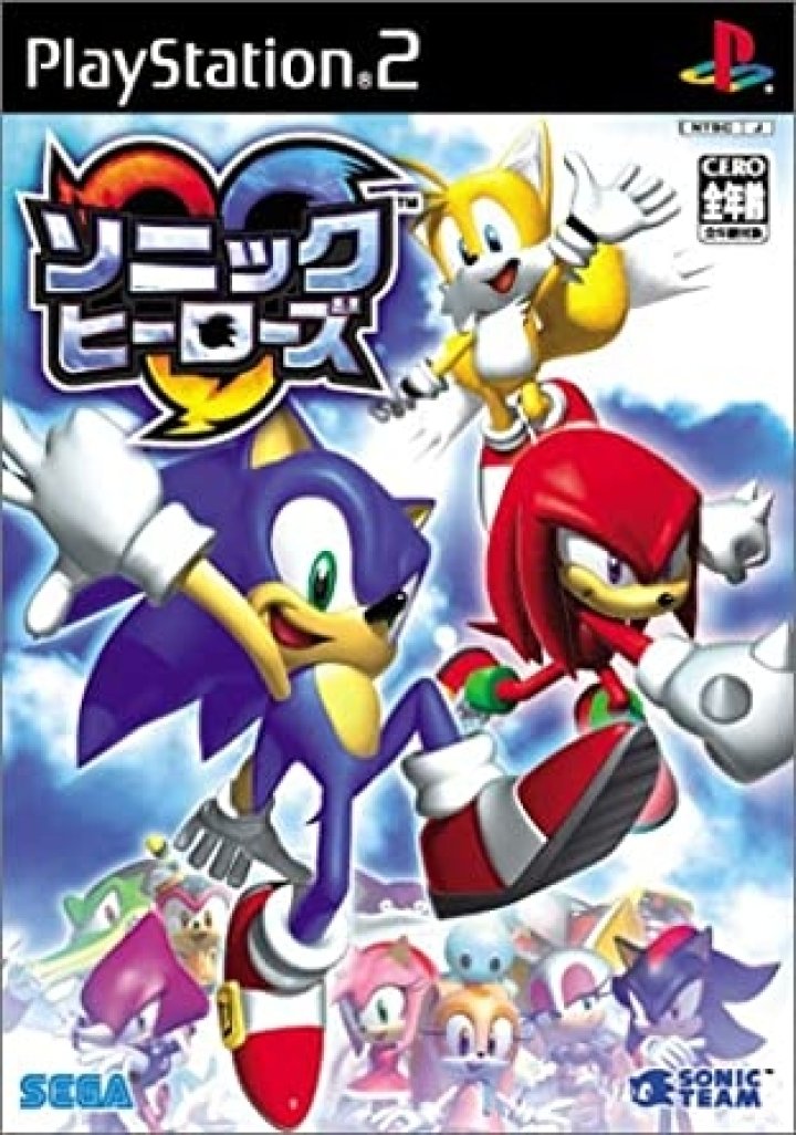 Cover art for Sonic Heroes
