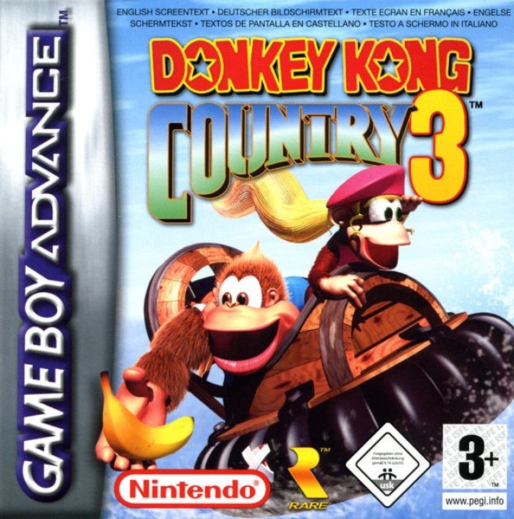 Cover art for Donkey Kong Country 3