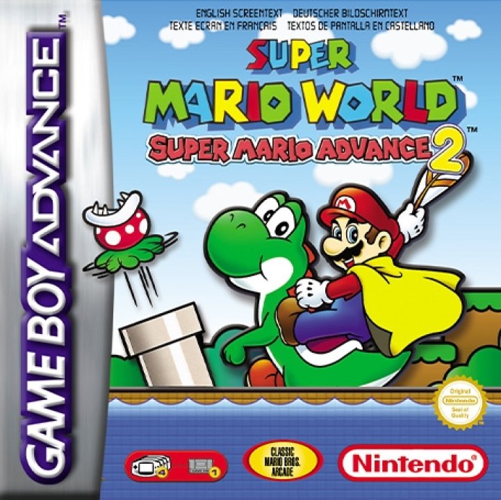 Cover art for Super Mario World: Super Mario Advance 2