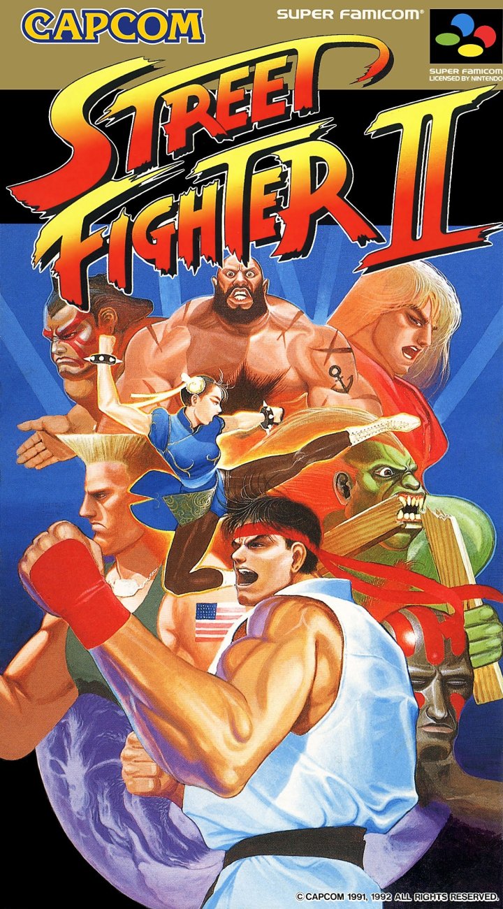 Copertina di Street Fighter II
