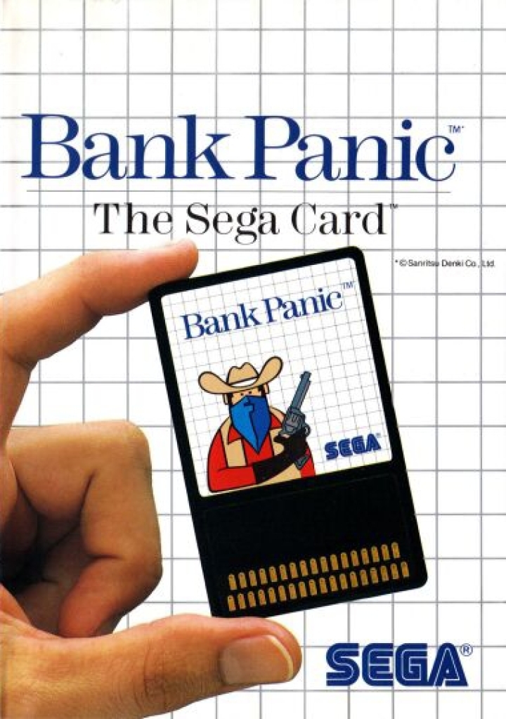 Bank Panic - The Sega Card