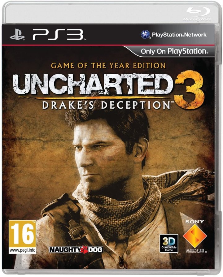 Uncharted 3: Drakes Deception [Game of the Year] | (Used - Loose) (Playstation 3)