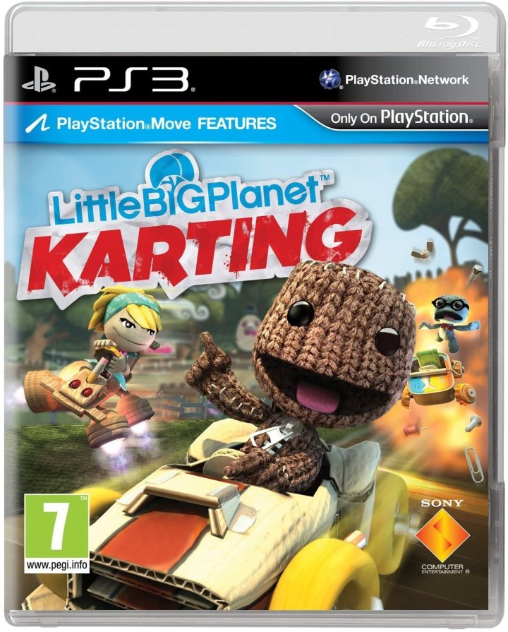 Cover art for LittleBigPlanet Karting
