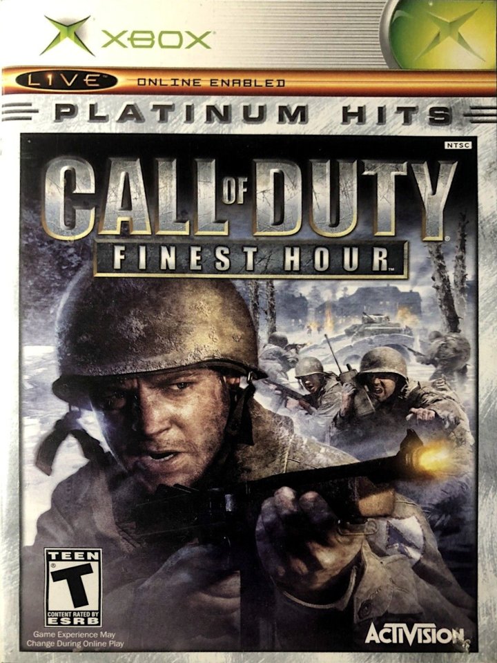 Call of Duty Finest Hour [Platinum Hits] | (Used - Loose) (Xbox)