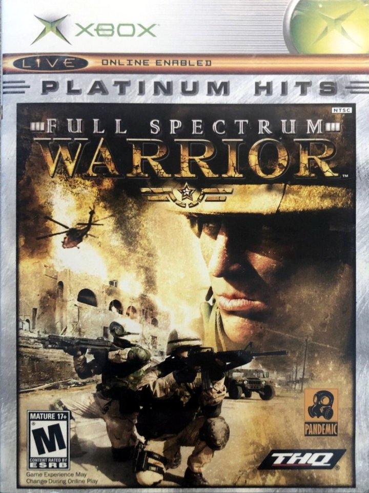 Full Spectrum Warrior [Platinum Hits] | (Used - Loose) (Xbox)