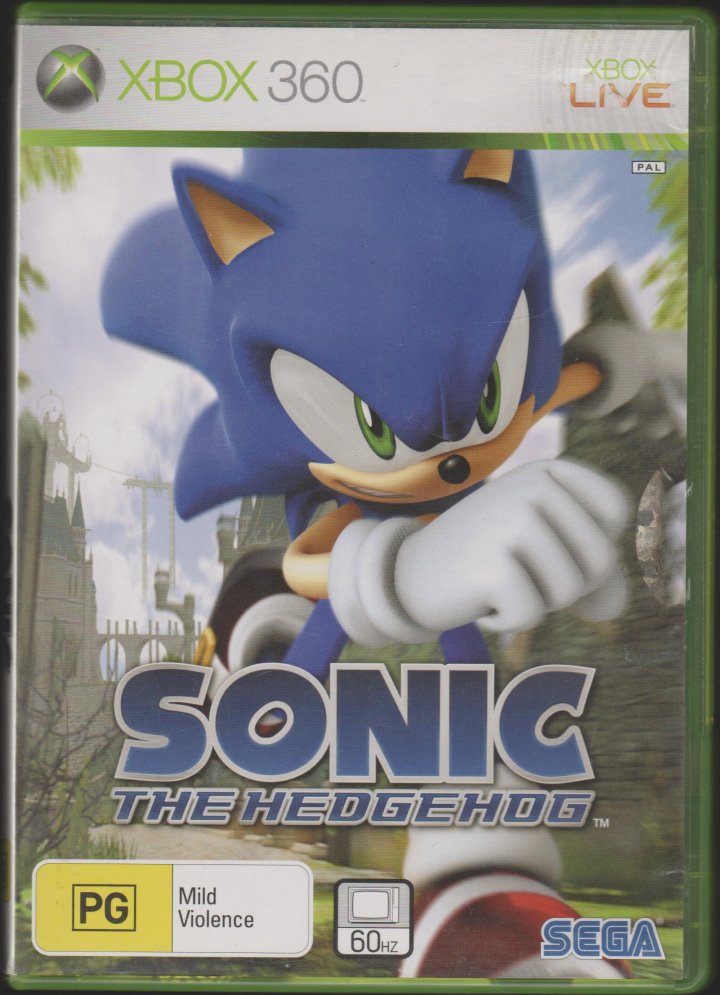 Cover art for Sonic the Hedgehog