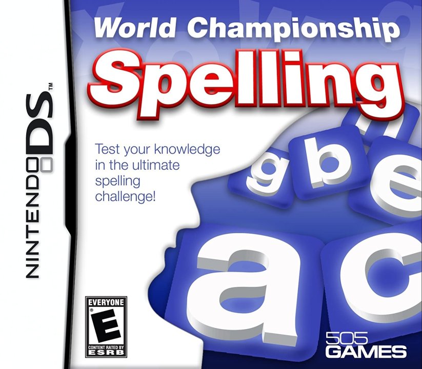Cover art for World Championship Spelling